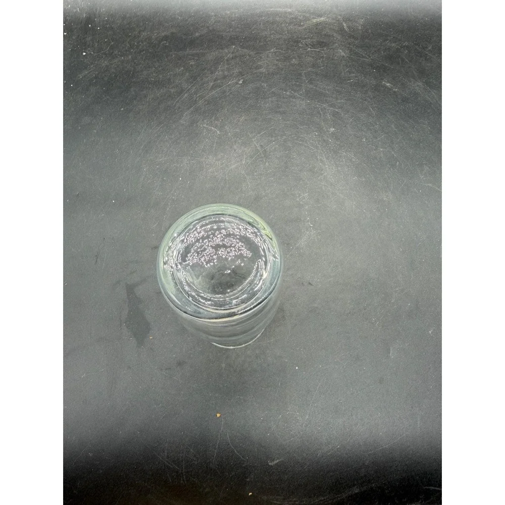 Clear Glass Bud Vase 4.5 Inch Small Hourglass Floral Decorative Accent